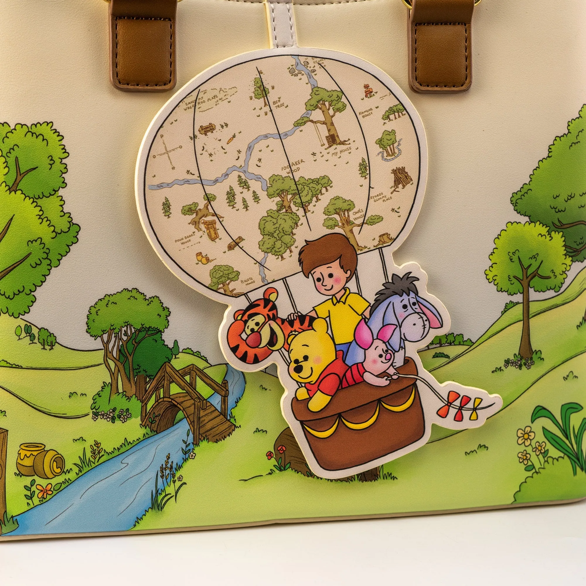 Loungefly x Disney Winnie the Pooh and Friends Balloon Crossbody Bag