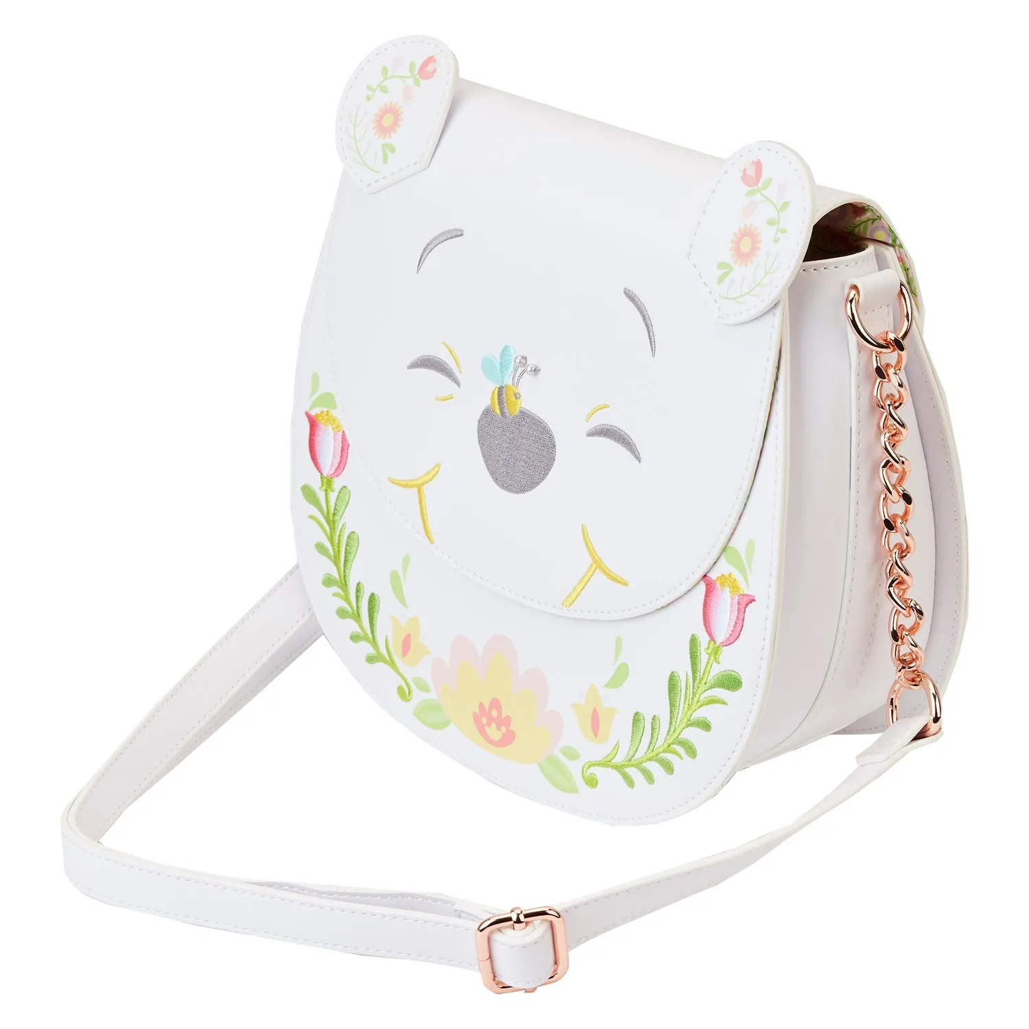 Loungefly x Disney Winnie the Pooh Floral Crossbody Bag