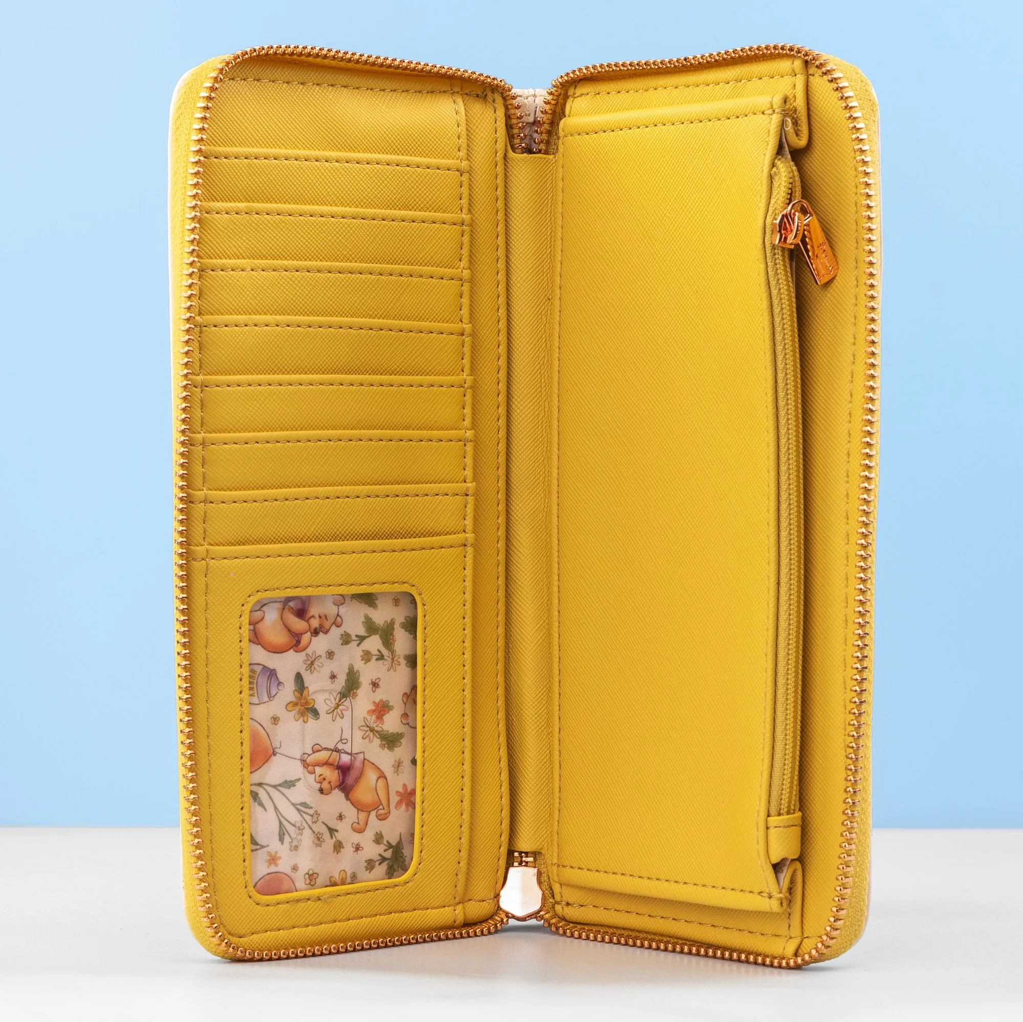 Loungefly x Disney Winnie the Pooh Floral Zip Around Purse