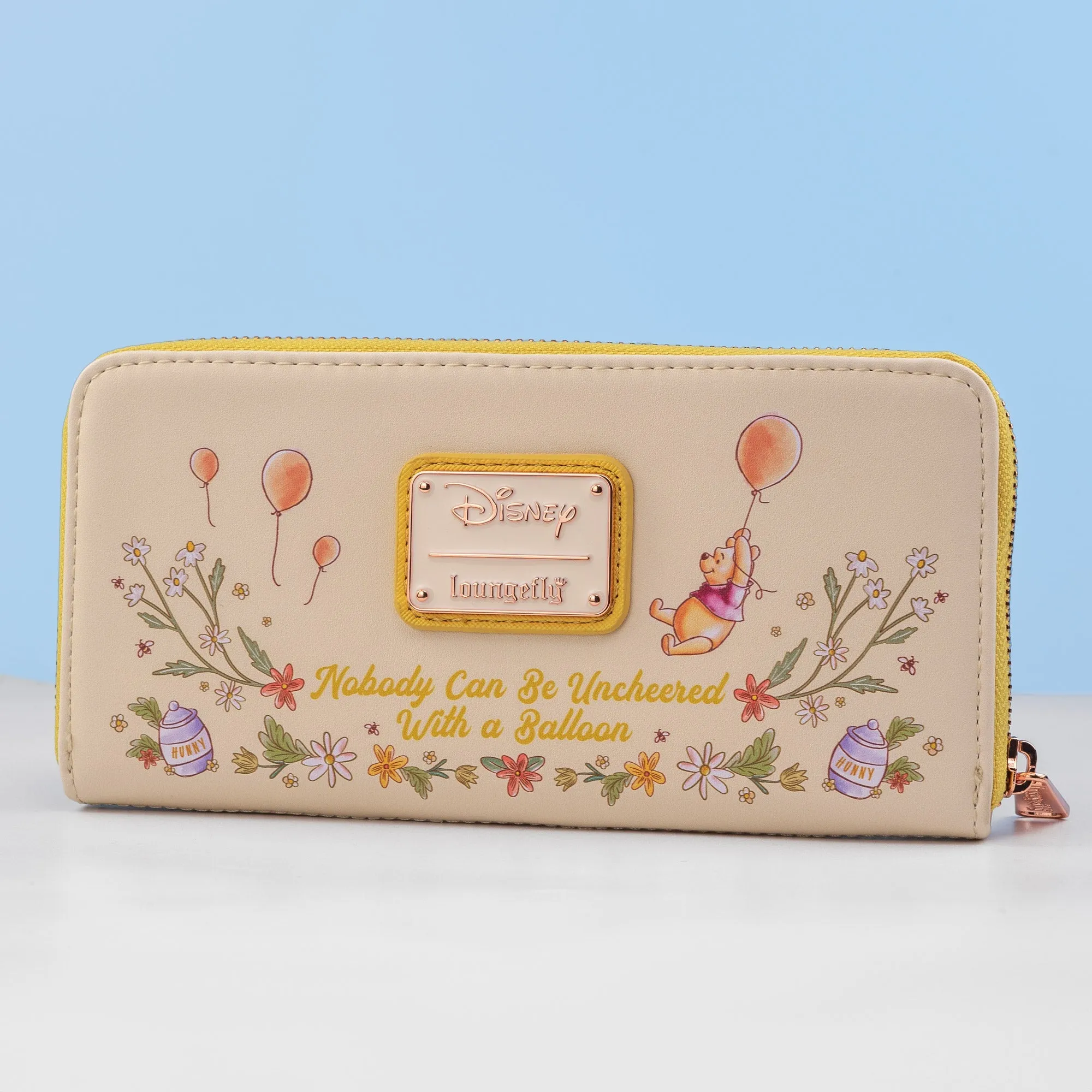 Loungefly x Disney Winnie the Pooh Floral Zip Around Purse