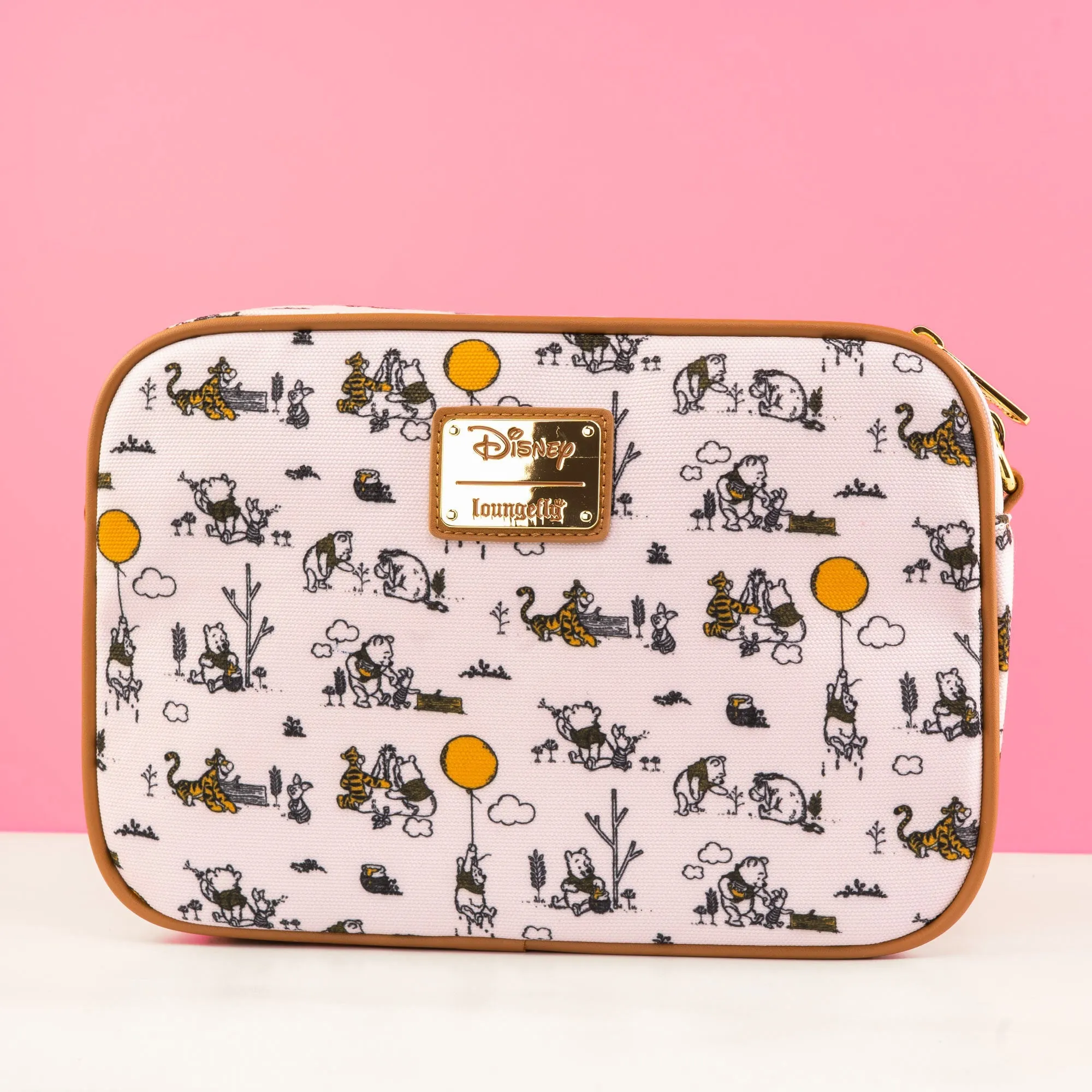 Loungefly x Disney Winnie the Pooh Sketches Crossbody Bag