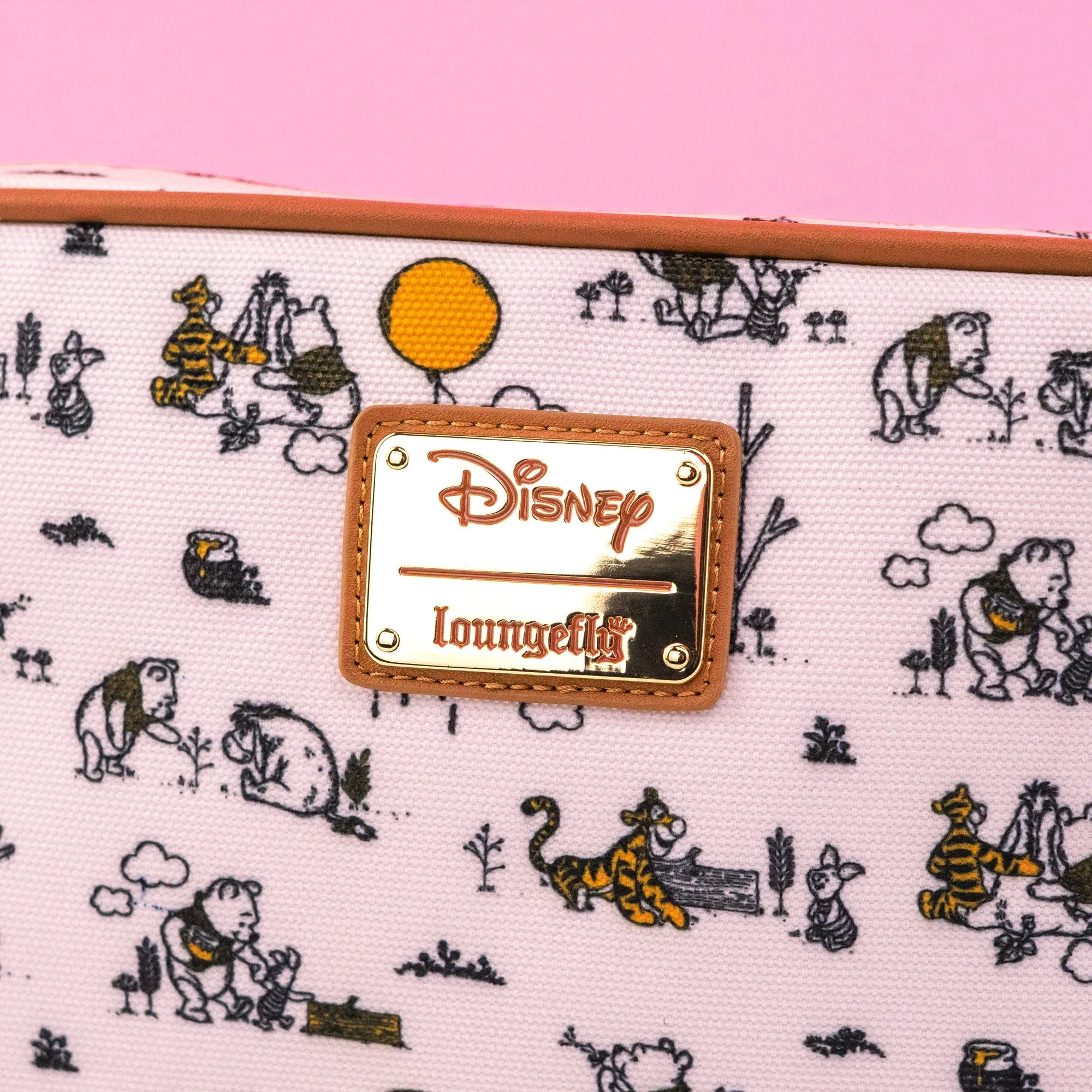 Loungefly x Disney Winnie the Pooh Sketches Crossbody Bag