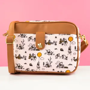 Loungefly x Disney Winnie the Pooh Sketches Crossbody Bag