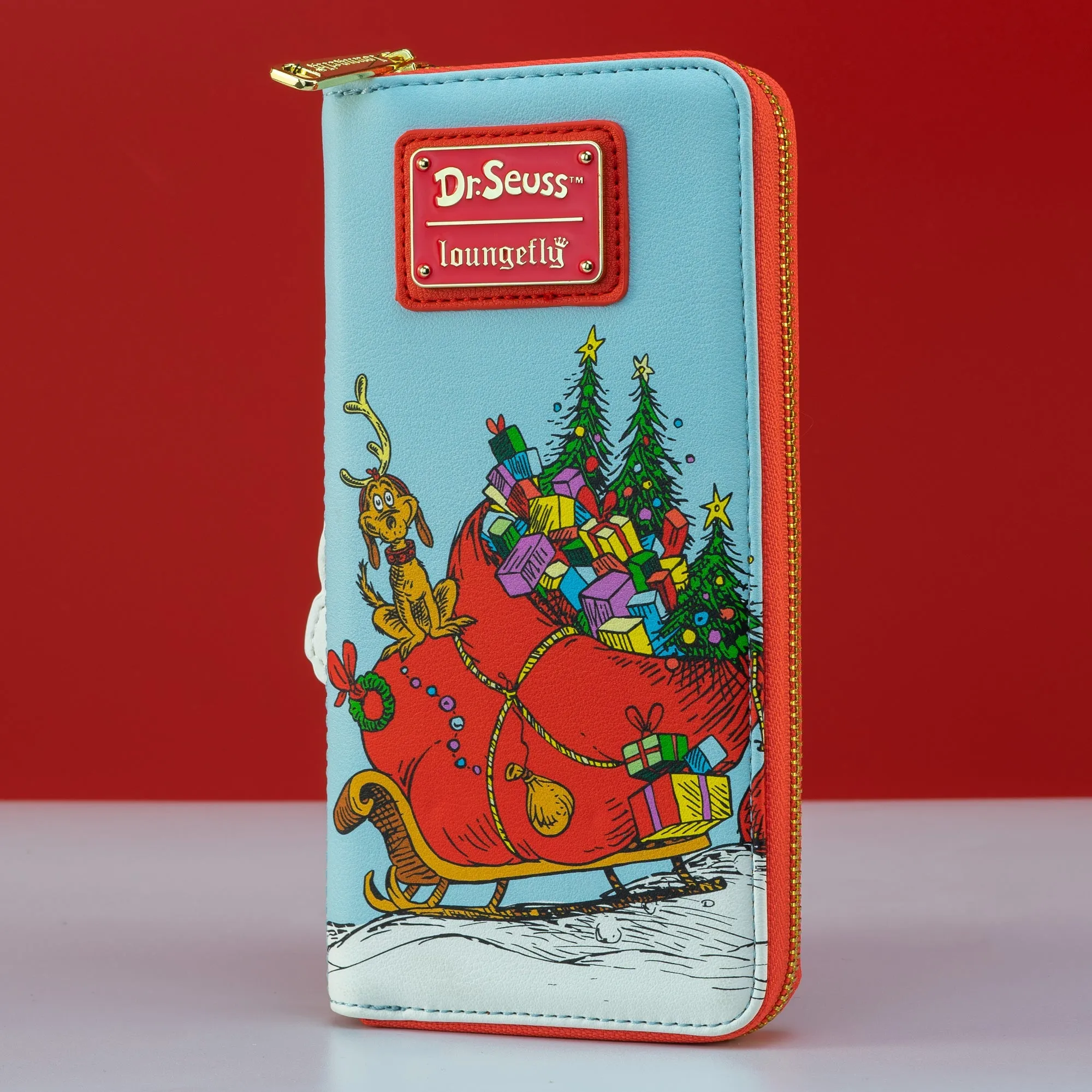 Loungefly x Dr Seuss The Grinch Loves the Holidays Purse