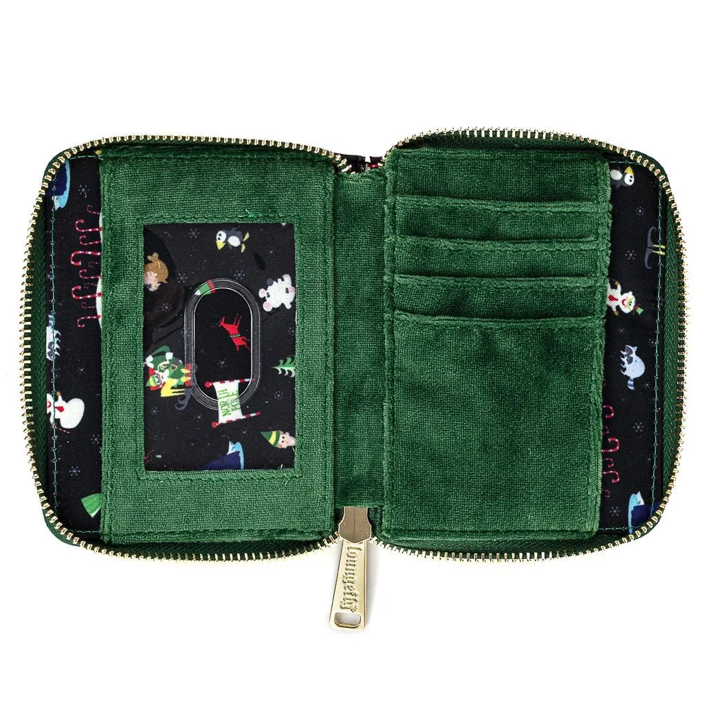 Loungefly x Elf Candy Cane Forest Wallet