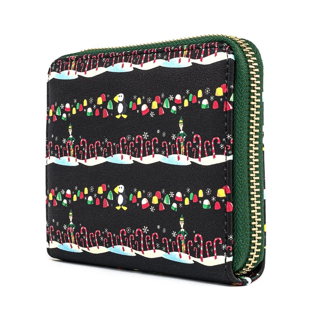 Loungefly x Elf Candy Cane Forest Wallet