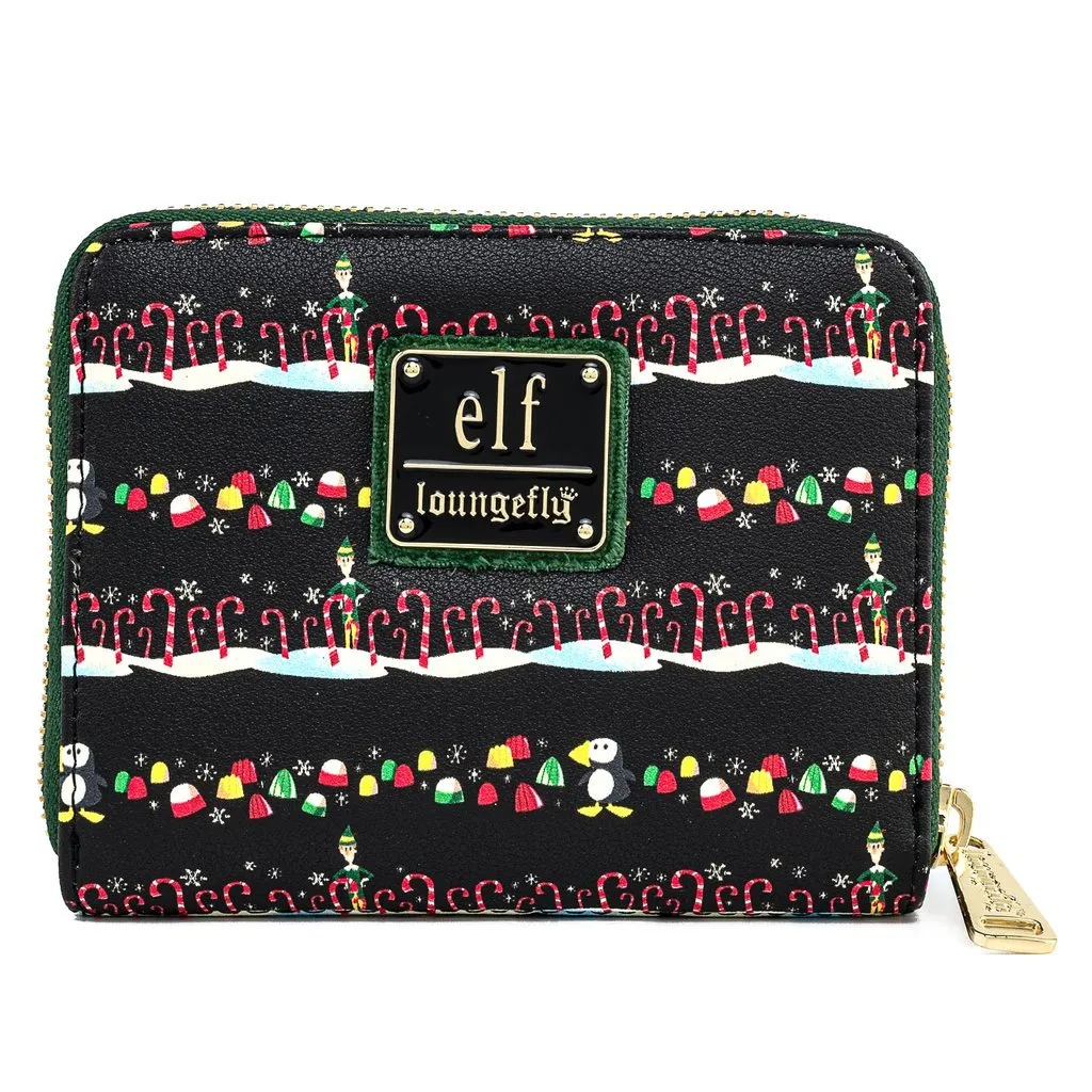 Loungefly x Elf Candy Cane Forest Wallet