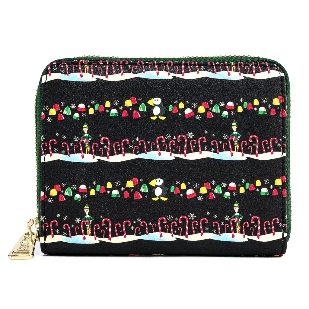 Loungefly x Elf Candy Cane Forest Wallet