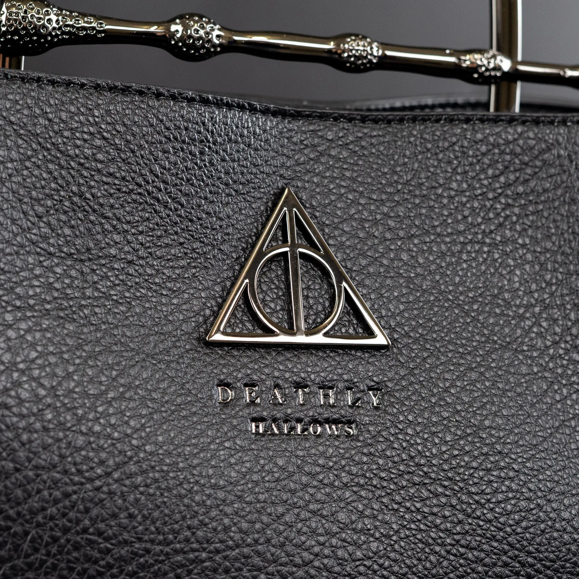Loungefly x Harry Potter Black Pebble Elder Wand Crossbody Handbag