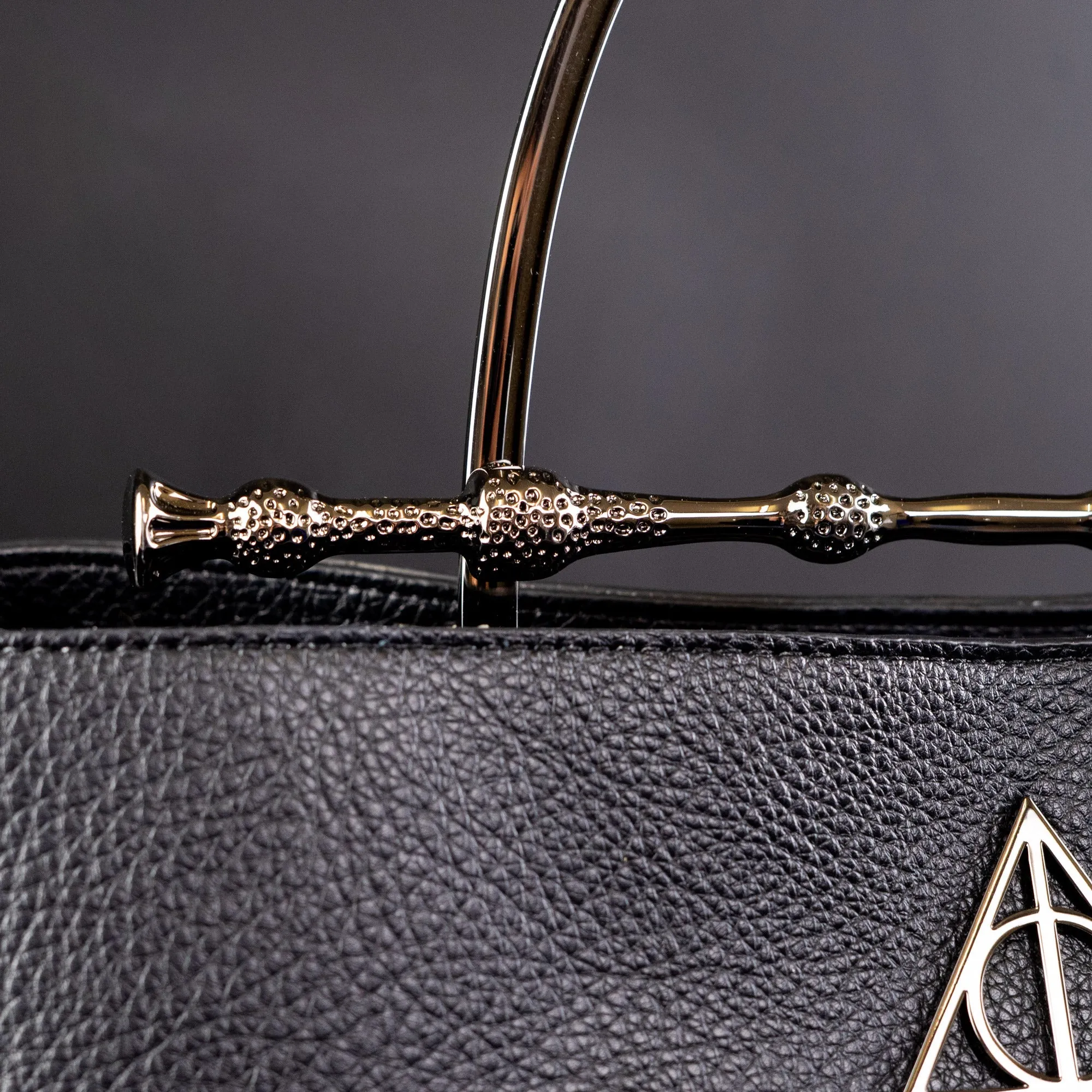 Loungefly x Harry Potter Black Pebble Elder Wand Crossbody Handbag