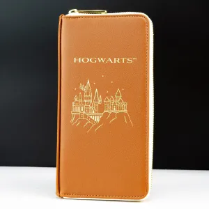 Loungefly x Harry Potter Hogwarts Book Zip Around Wallet with Wrist Strap