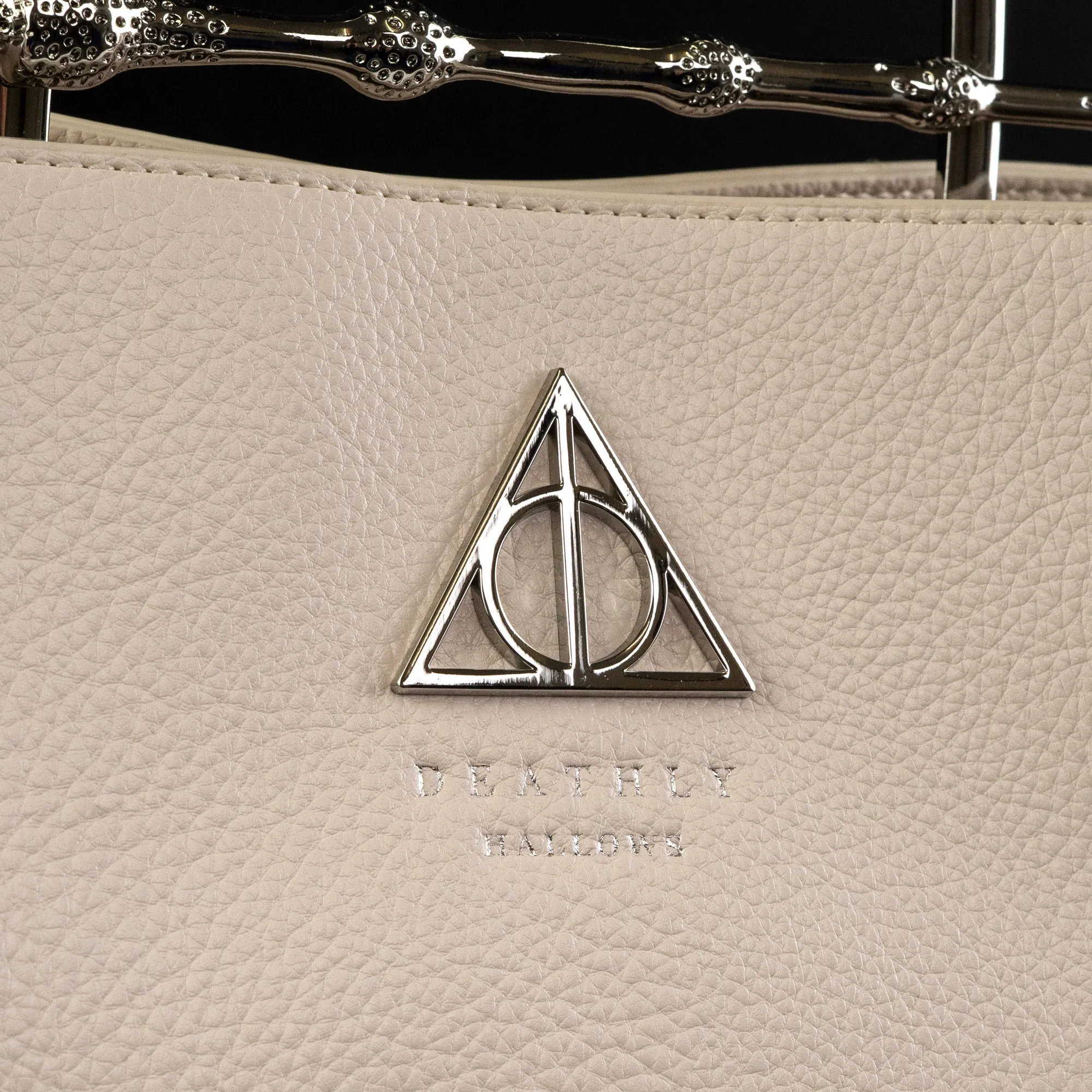Loungefly x Harry Potter Ivory Pebble Elder Wand Crossbody Handbag