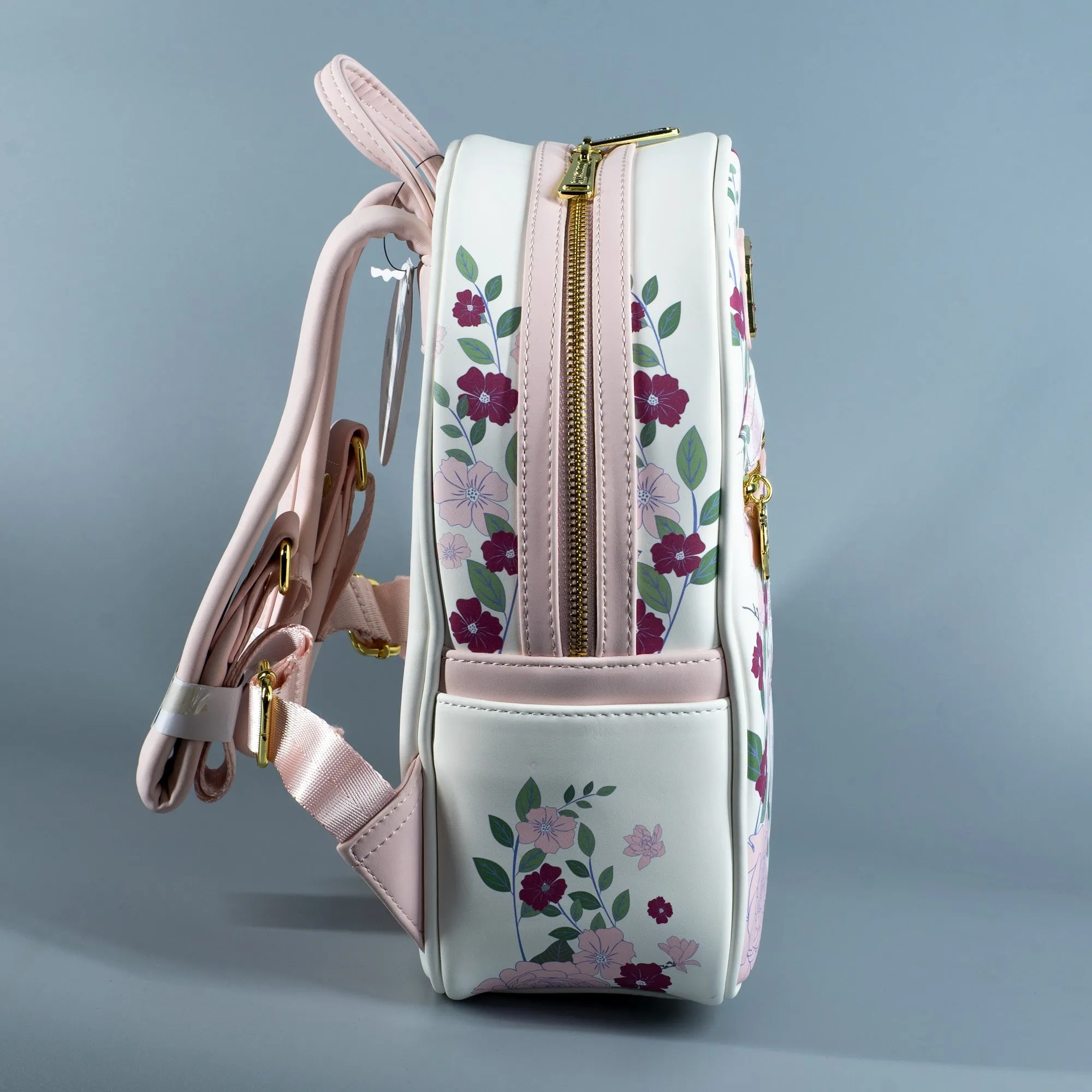 Loungefly x Harry Potter "Always" Doe Patronus Floral Mini Backpack