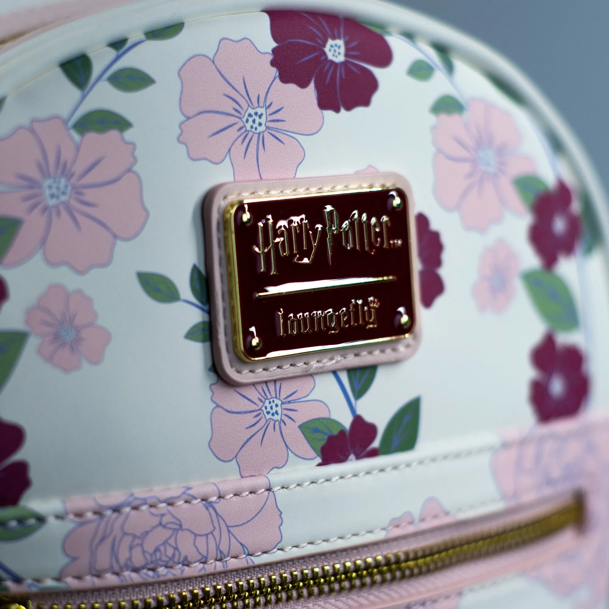 Loungefly x Harry Potter "Always" Doe Patronus Floral Mini Backpack