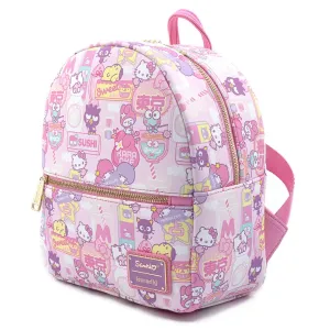 Loungefly X Hello Sanrio Kawaii Mini Backpack