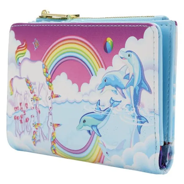 Loungefly x Lisa Frank Unicorn Reflection Purse