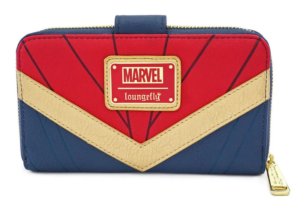 Loungefly x Marvel Captain Marvel Zip Around Purse