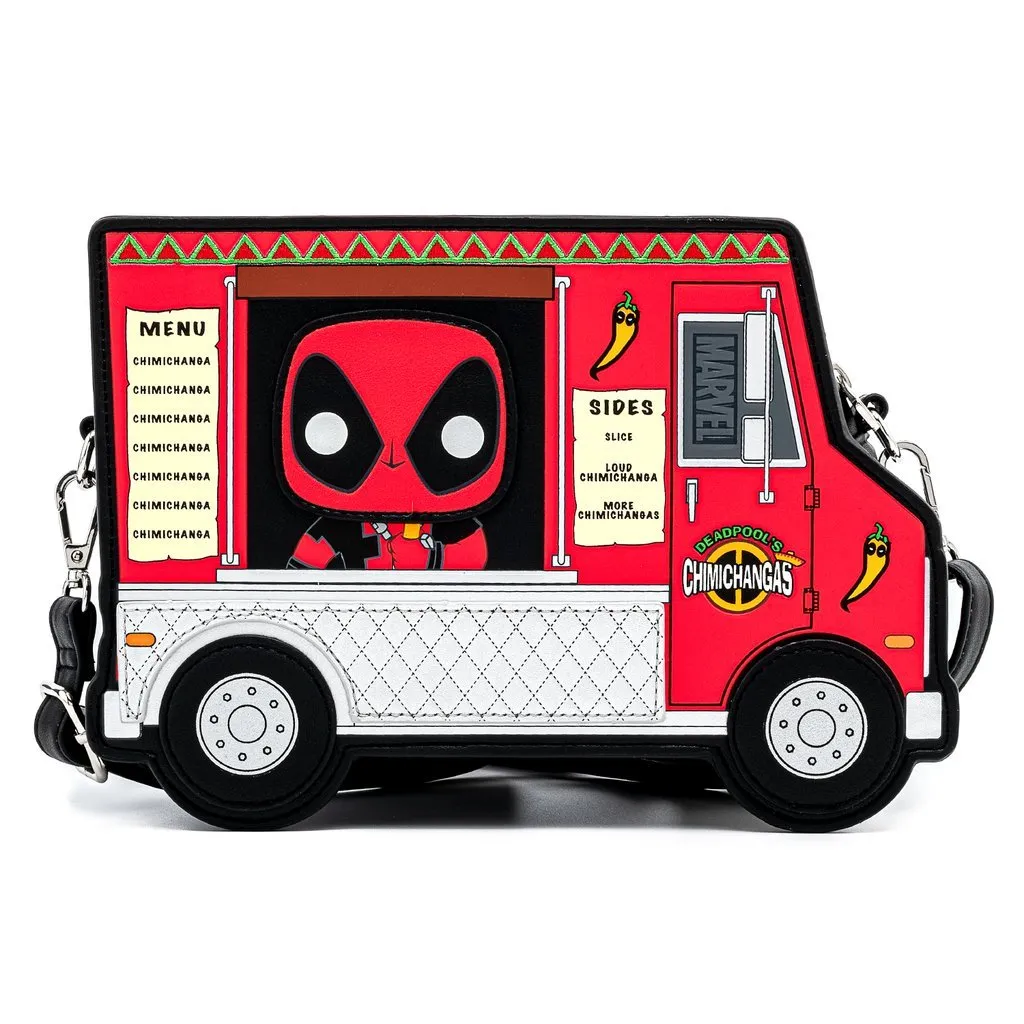 Loungefly x Marvel Deadpool 30th Anniversary Chimichangas Handbag