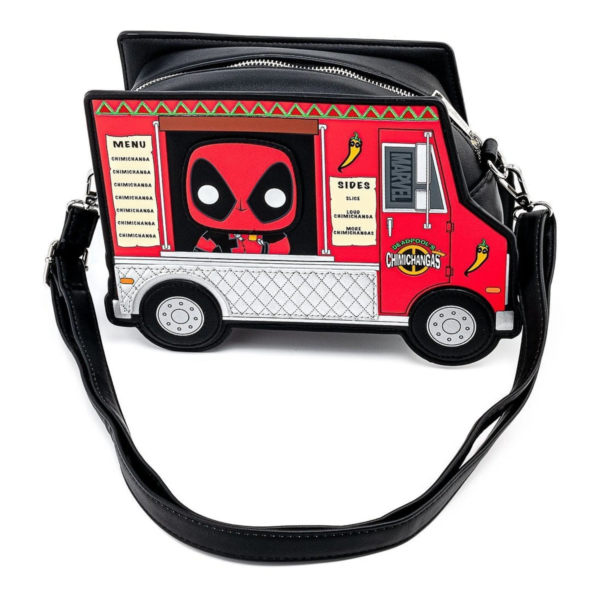 Loungefly x Marvel Deadpool 30th Anniversary Chimichangas Handbag