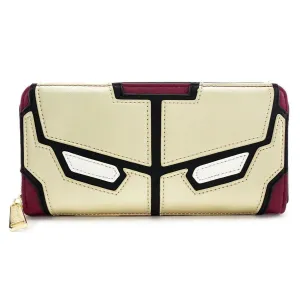 Loungefly x Marvel Iron Man Zip Around Purse