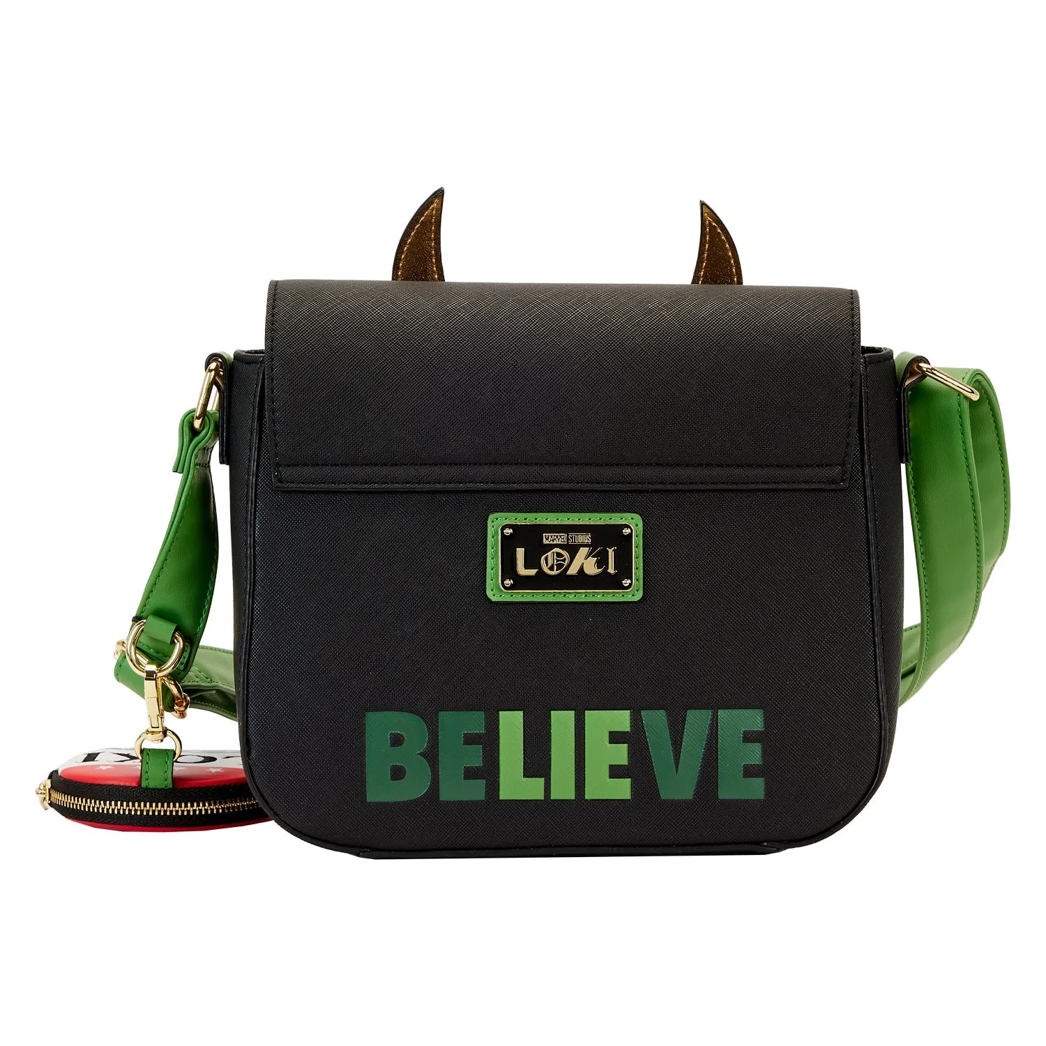 Loungefly x Marvel Loki For President Cosplay Crossbody Bag