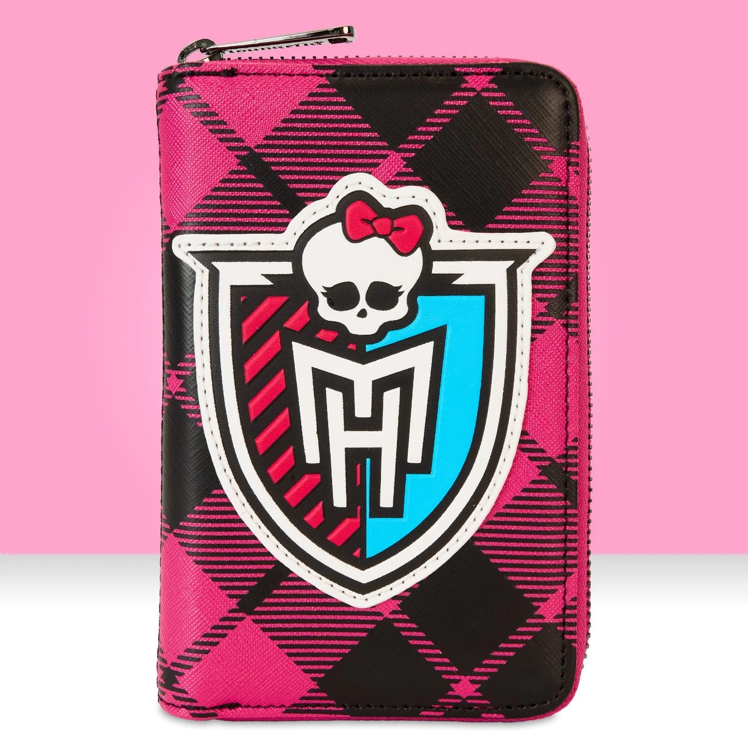 Loungefly x Mattel Monster High Crest Zip Around Wallet