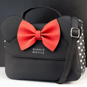 Loungefly x Minnie Mouse Ears & Bow Crossbody Handbag