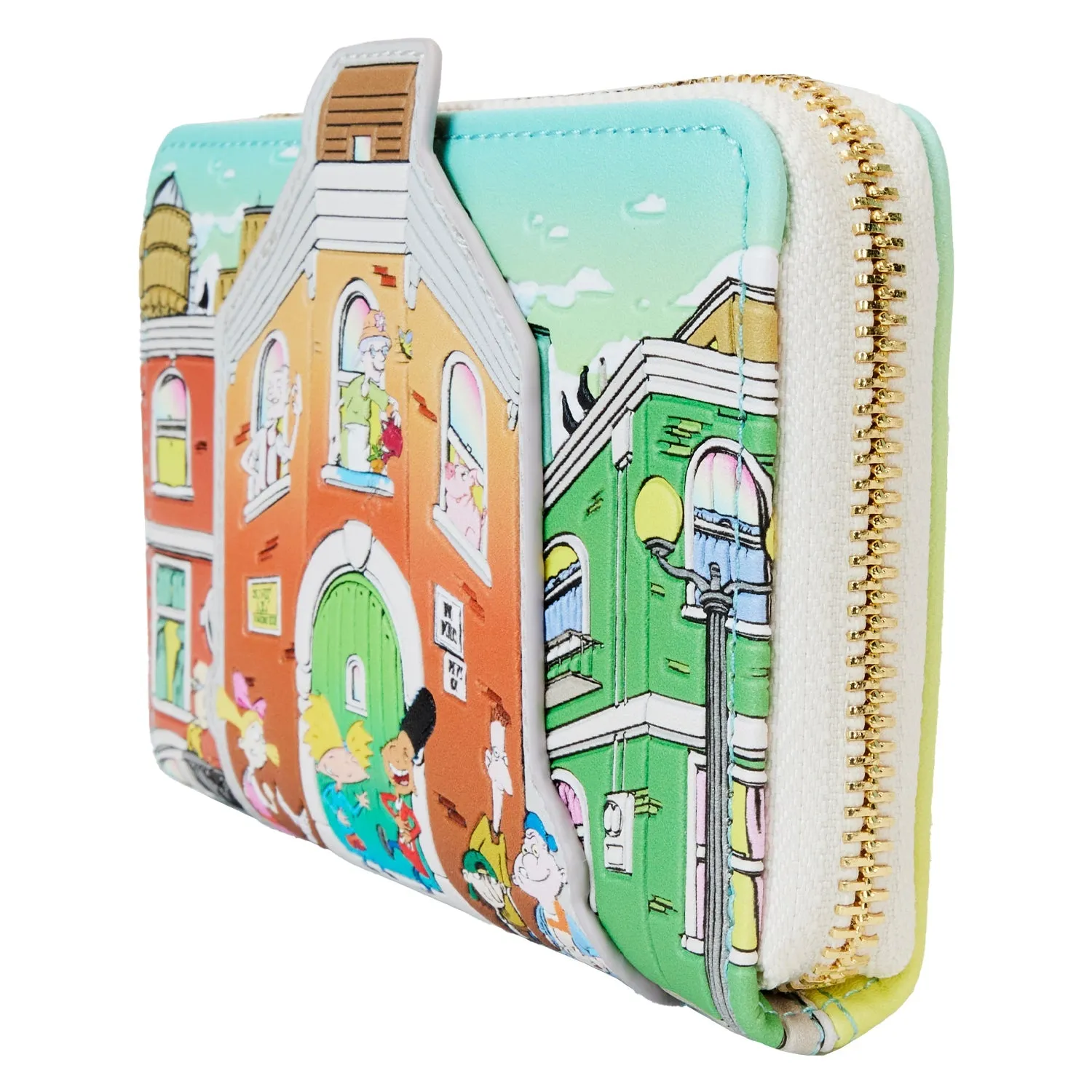 Loungefly x Nickelodeon Hey Arnold Zip Around Wallet