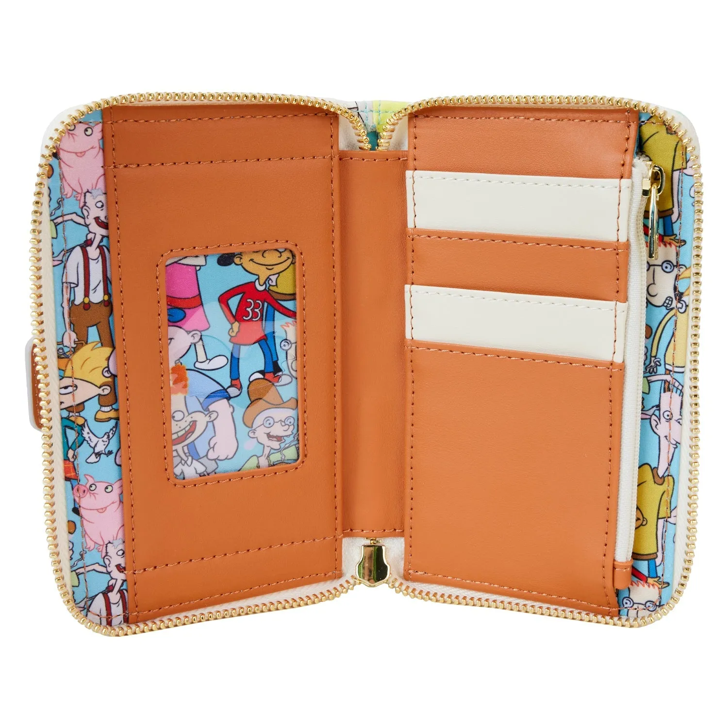 Loungefly x Nickelodeon Hey Arnold Zip Around Wallet