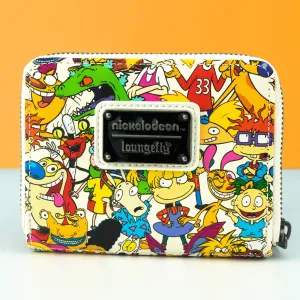 Loungefly x Nickelodeon Nick rewind Gang All Over Print Purse