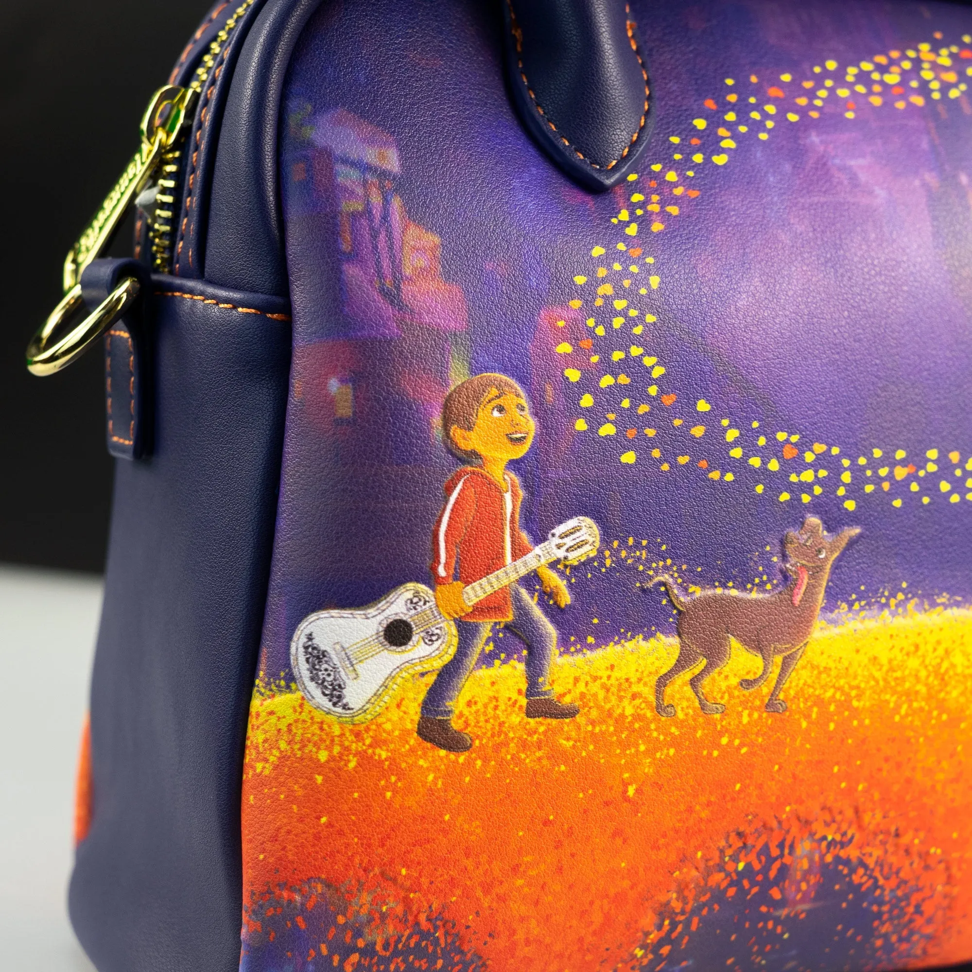 Loungefly x Pixar Coco Marigold Bridge Crossbody Handbag