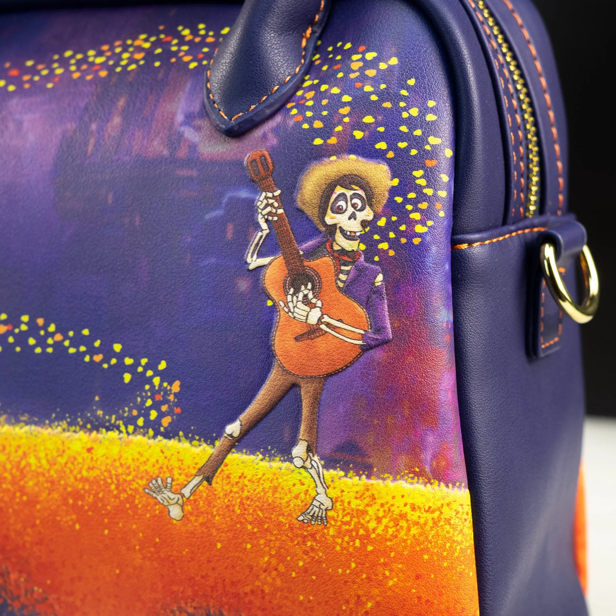 Loungefly x Pixar Coco Marigold Bridge Crossbody Handbag