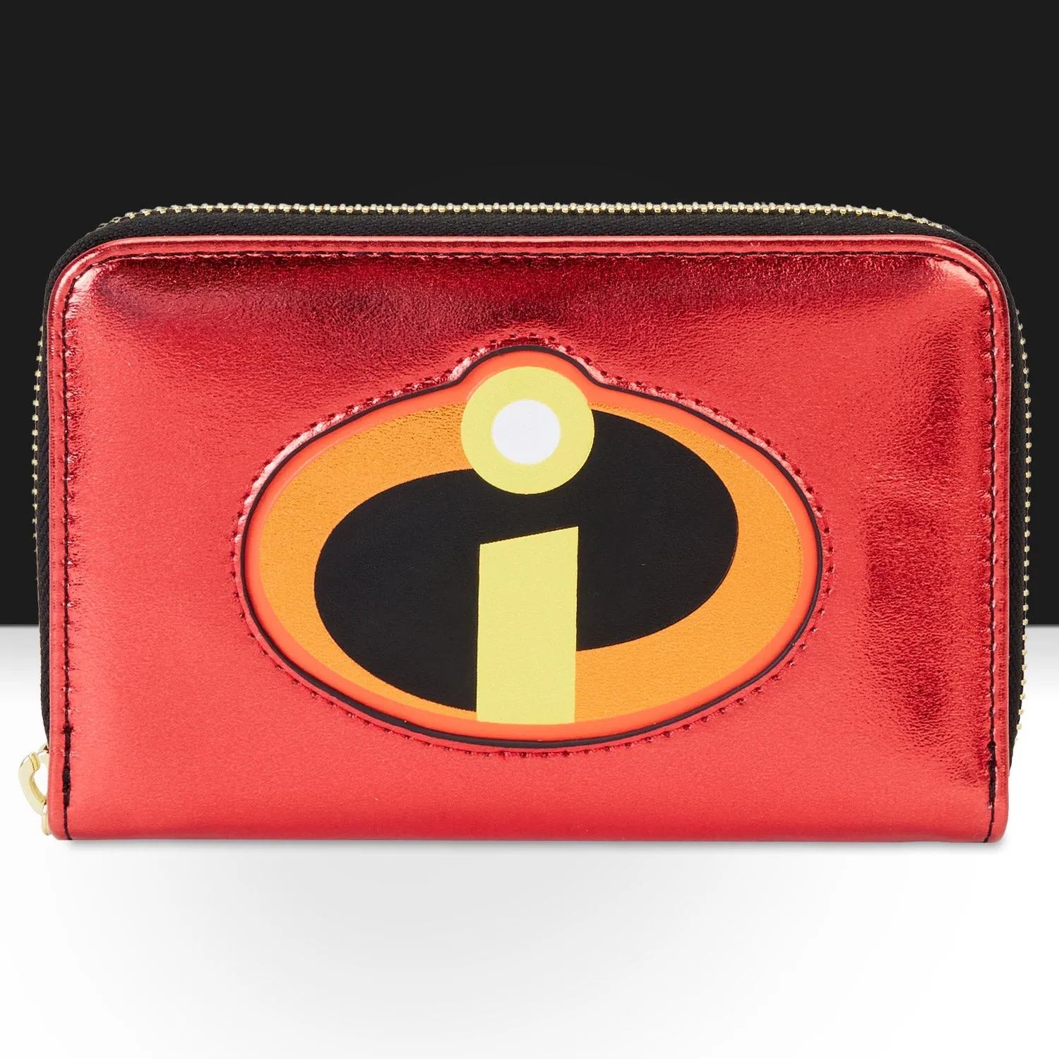Loungefly x Pixar The Incredibles 20th Anniversary Metallic Cosplay Zip Around Wallet