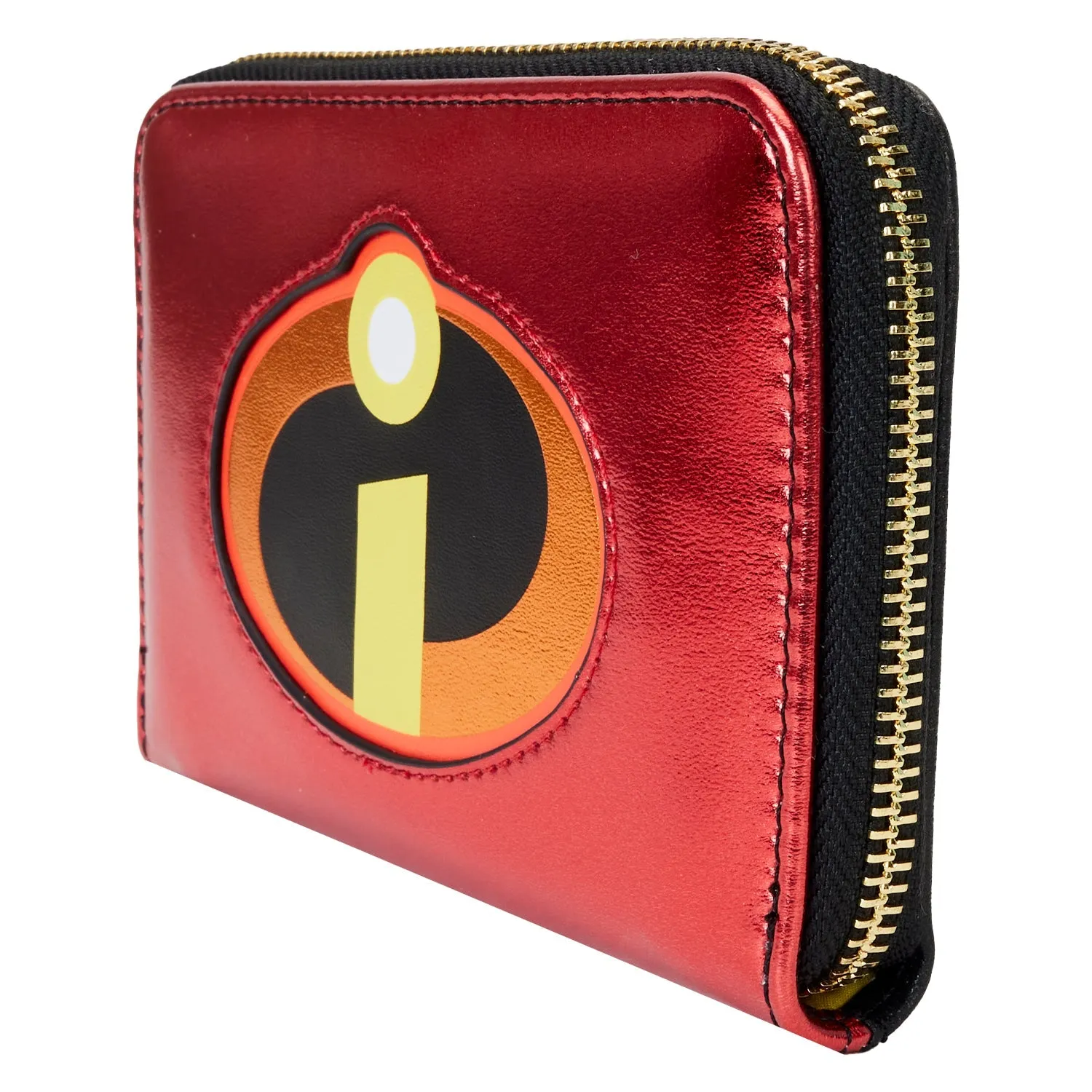 Loungefly x Pixar The Incredibles 20th Anniversary Metallic Cosplay Zip Around Wallet