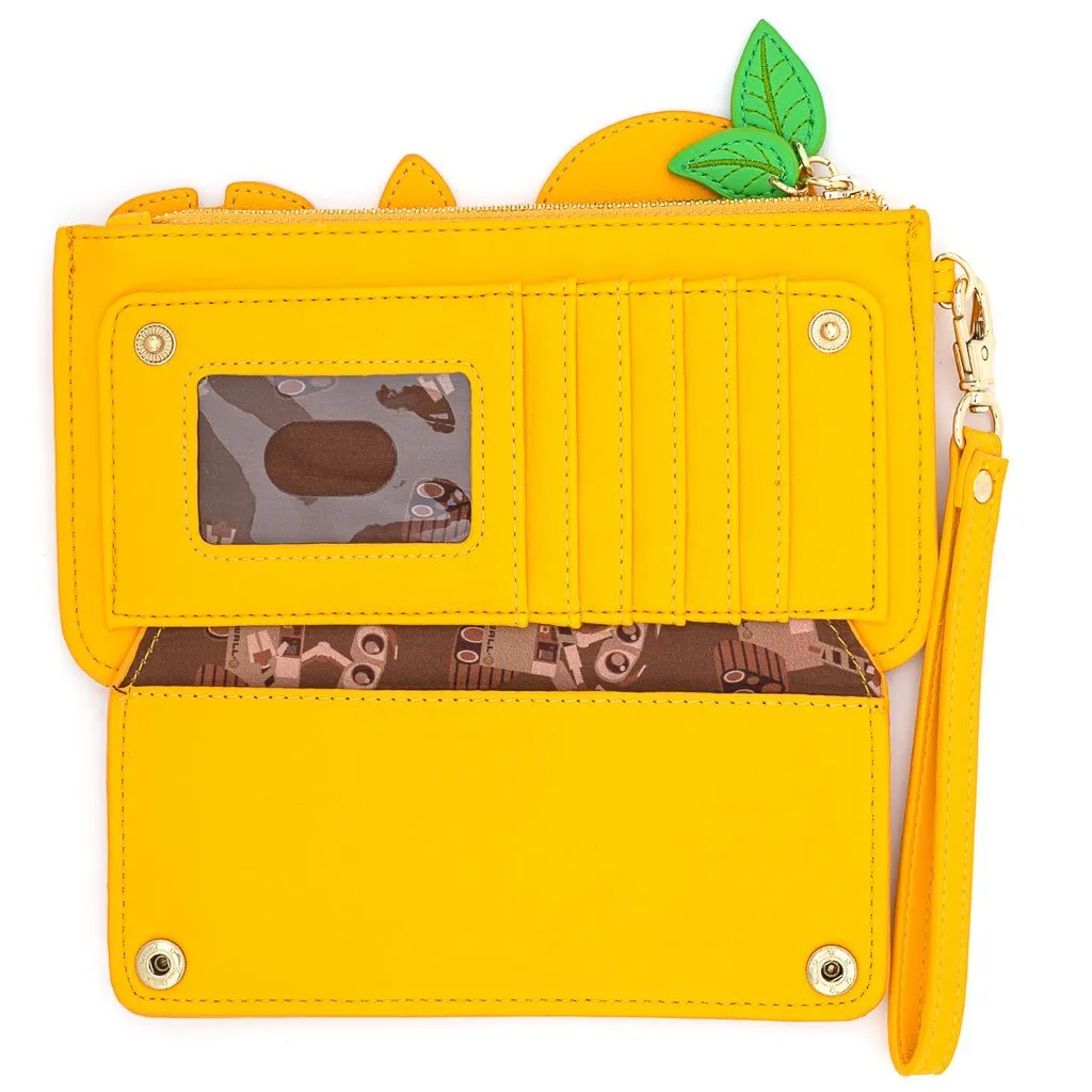 Loungefly x Pixar Wall-E And Eve Boot Plant Flap Purse