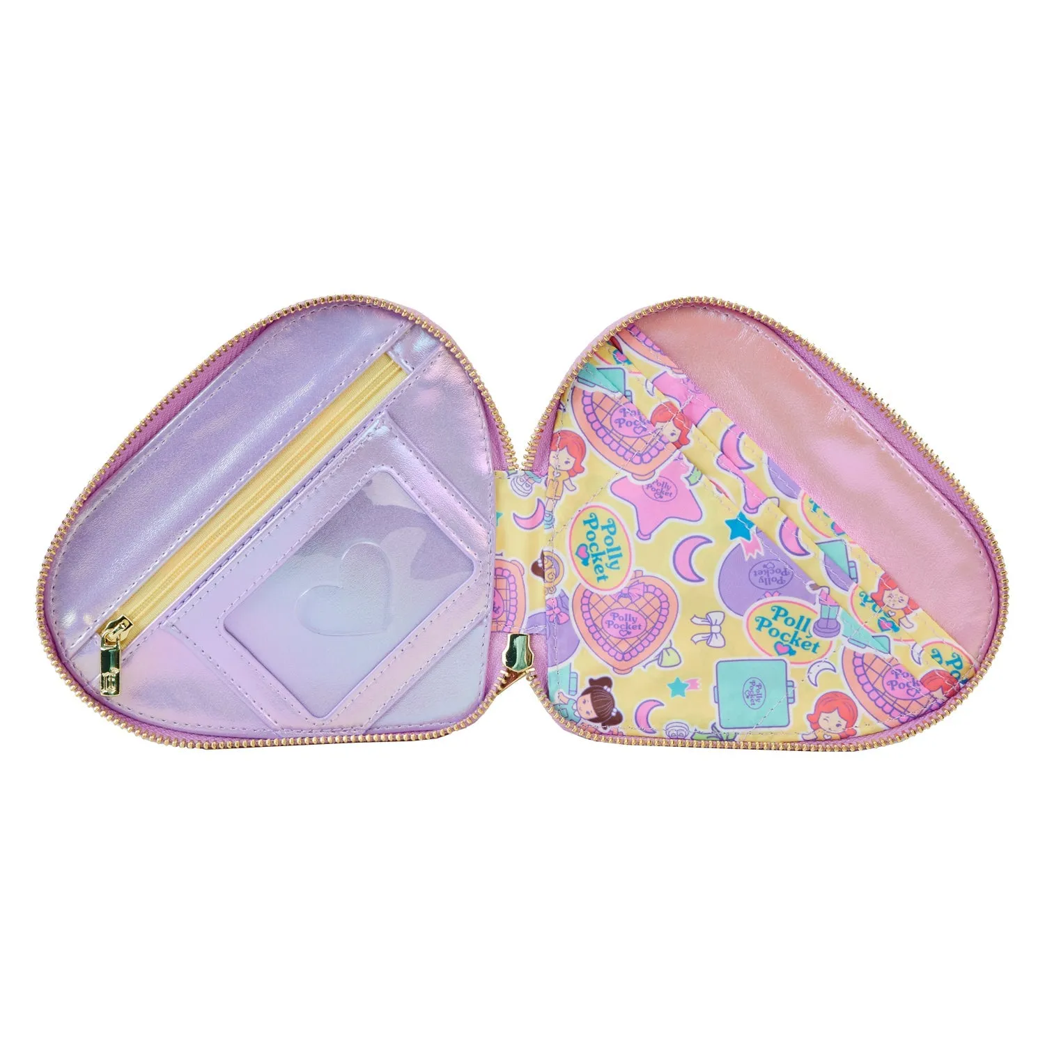 Loungefly x Polly Pocket Zip Around Wallet