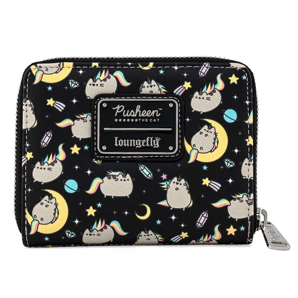 Loungefly x Pusheen Rainbow Unicorn Purse