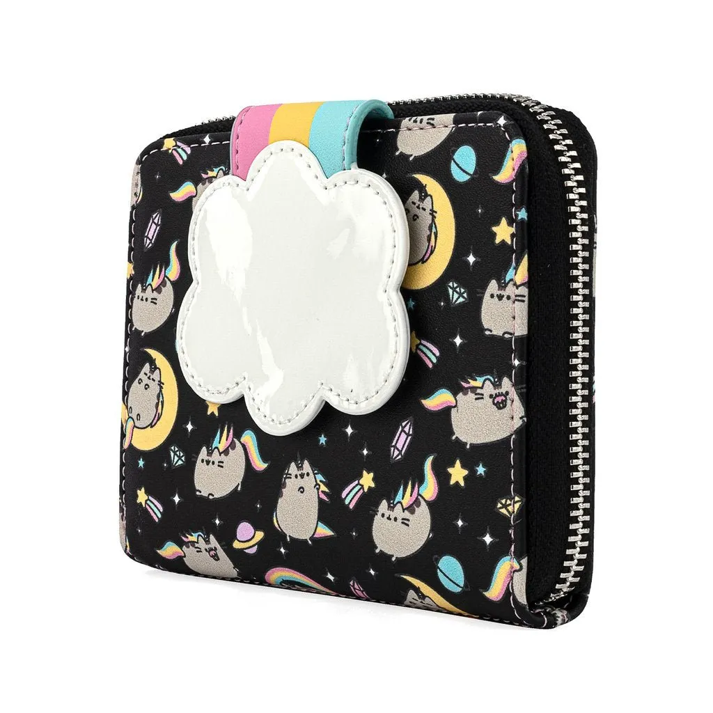 Loungefly x Pusheen Rainbow Unicorn Purse