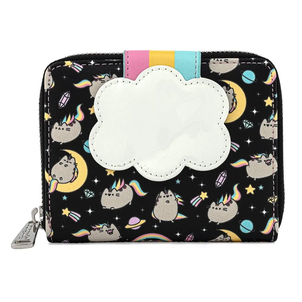 Loungefly x Pusheen Rainbow Unicorn Purse