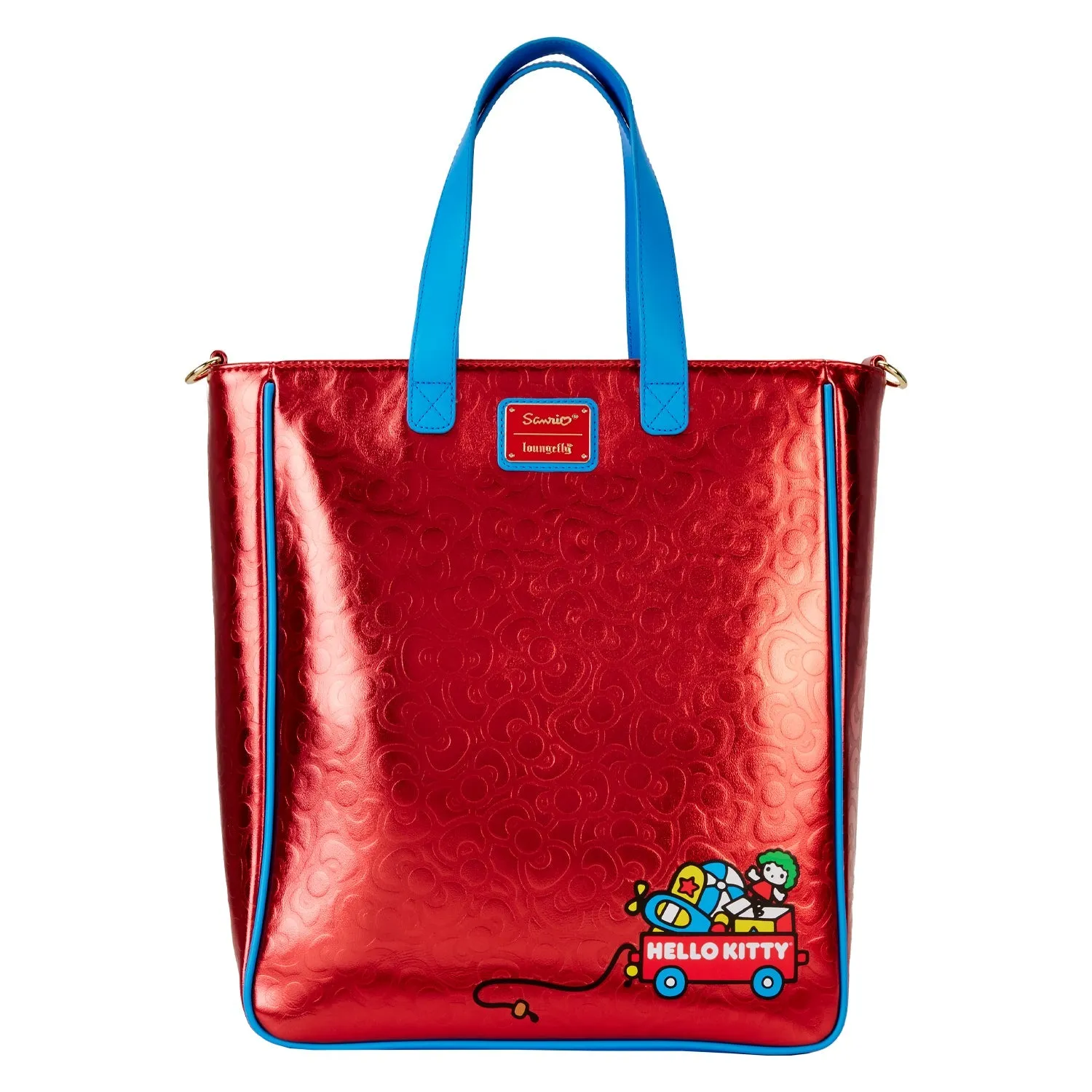 Loungefly x Sanrio Hello Kitty 50th Anniversary Metallic Tote Bag