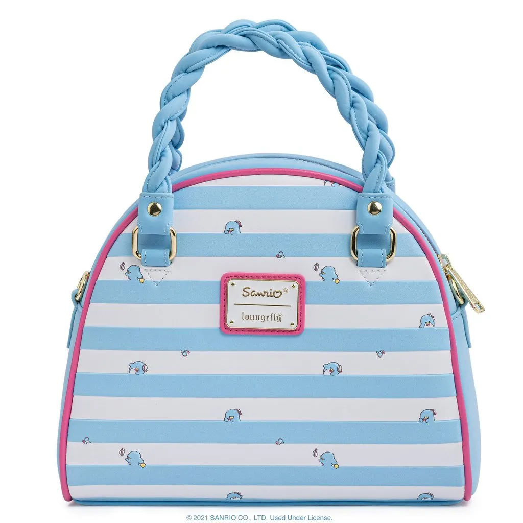 Loungefly x Sanrio Tuxedo Sam Striped Handbag