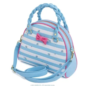Loungefly x Sanrio Tuxedo Sam Striped Handbag