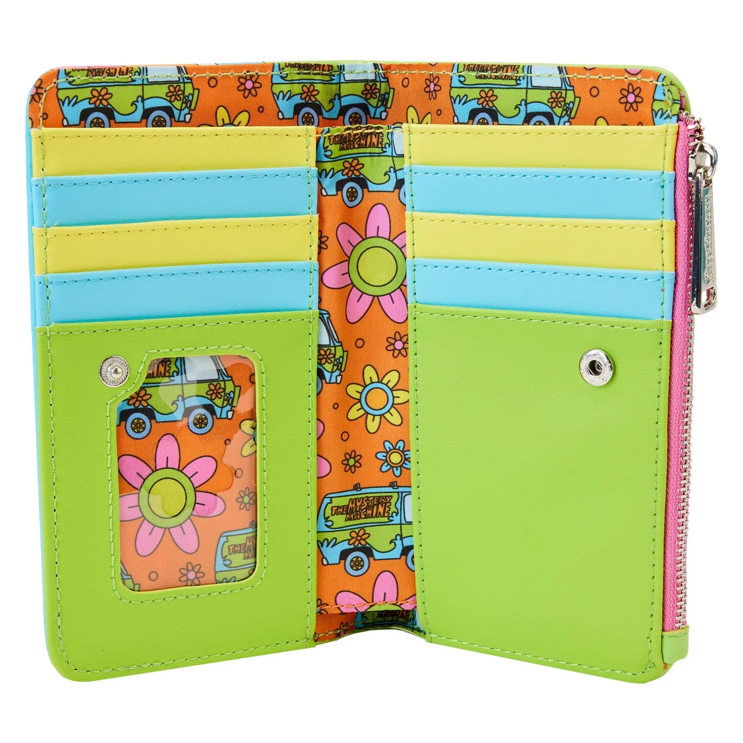 Loungefly x Scooby Doo Psychedelic Monster Chase Wallet