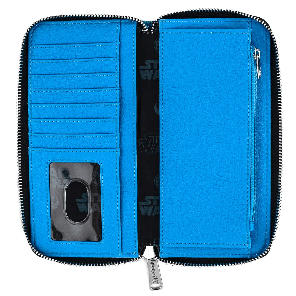 Loungefly x Star Wars Action Figures Line Up Zip Around Purse