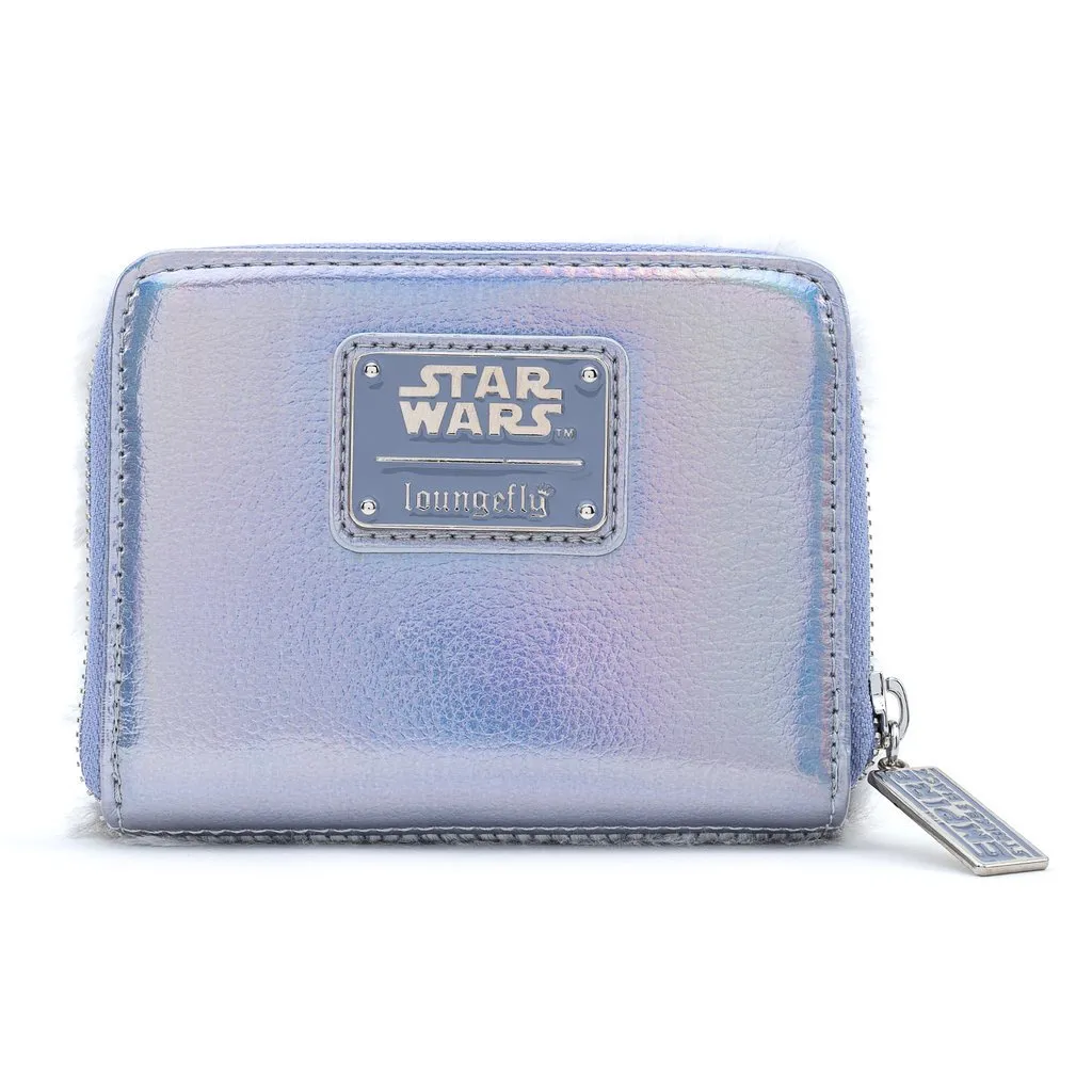 Loungefly X Star Wars Empire Strikes Back 40th Anniversary Hoth Sherpa Zip Around Purse
