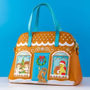 Loungefly x Star Wars Festive Gingerbread House Crossbody Bag