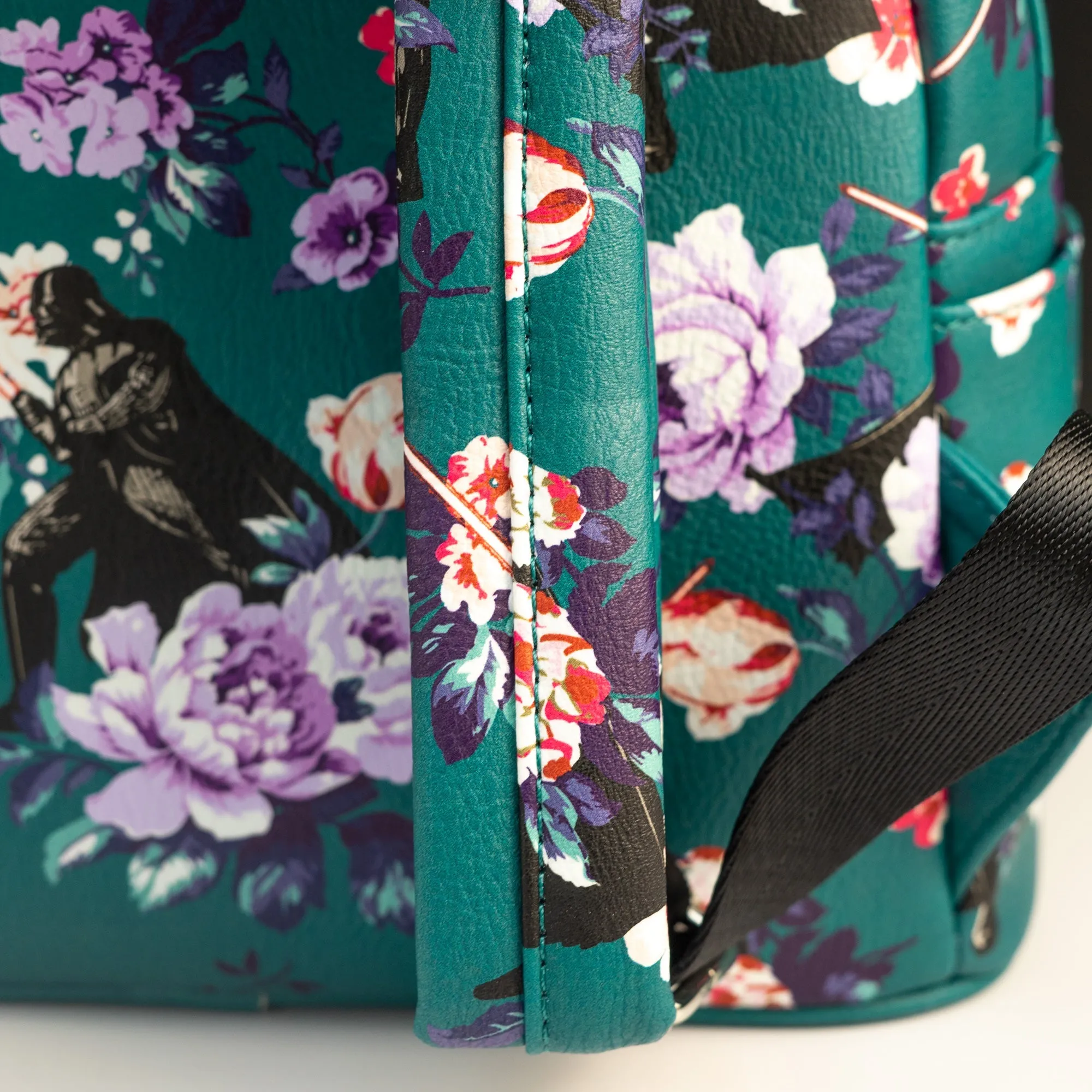 Loungefly x Star Wars Floral Darth Vader AOP Mini Backpack