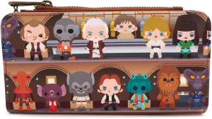 Loungefly x Star Wars Mos Eisley Cantina Zip Around Purse