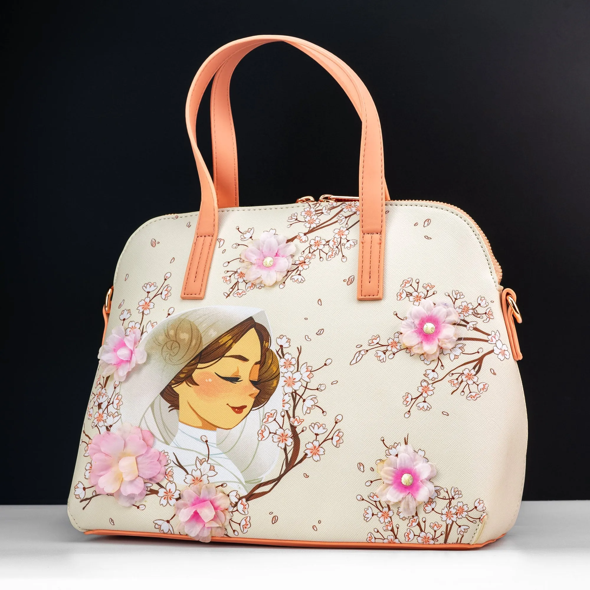 Loungefly x Star Wars Princess Leia Floral Crossbody Bag