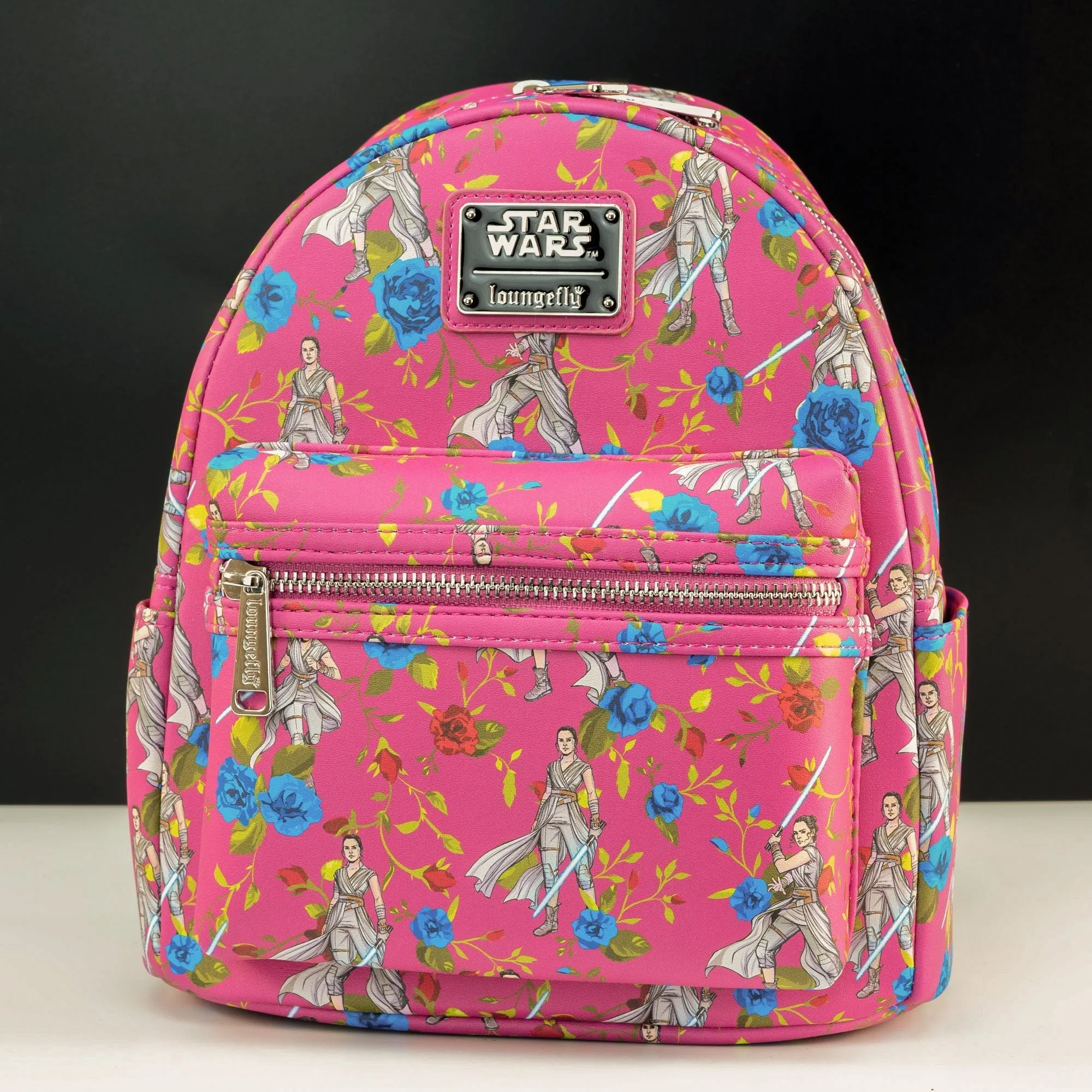 Loungefly x Star Wars Rey Floral All Over Print Mini Backpack